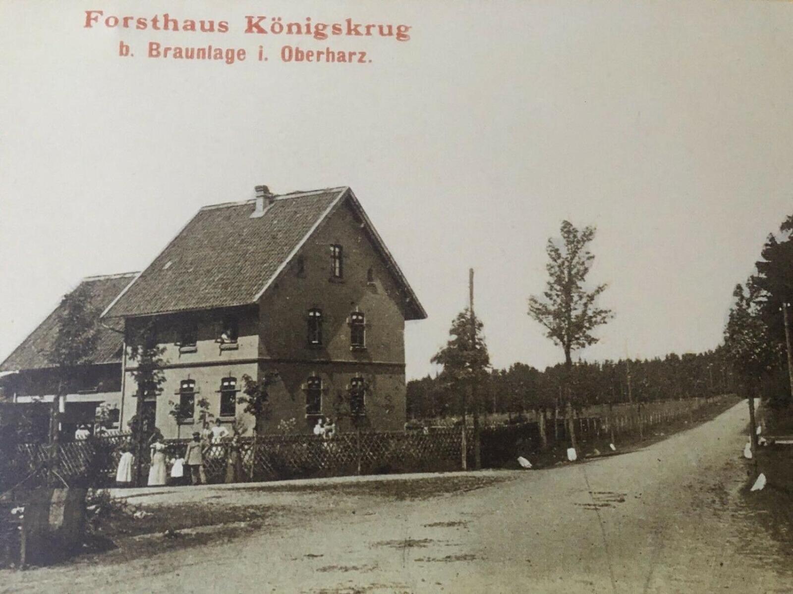 Апартаменты Altes Forsthaus Koenigskrug Браунлаге Экстерьер фото
